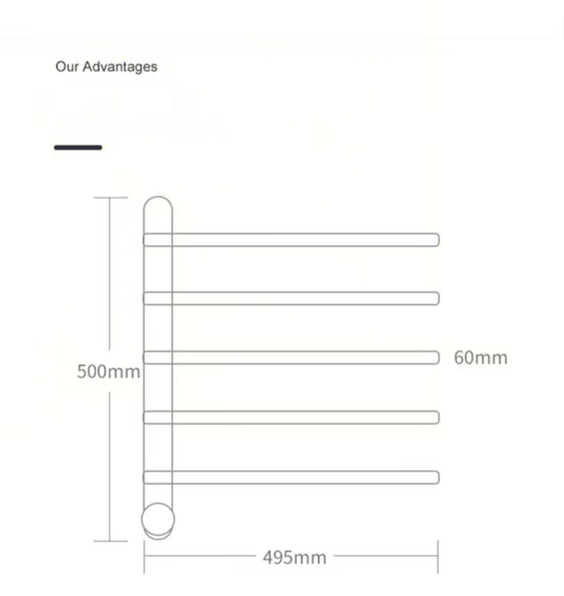 heated towel bar-3