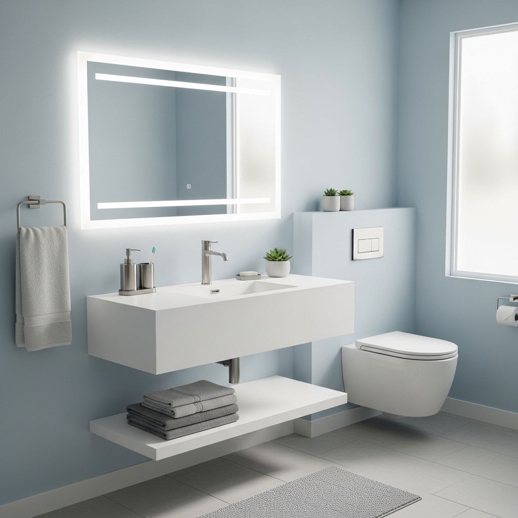 Modern Residential Bathroom Accessories