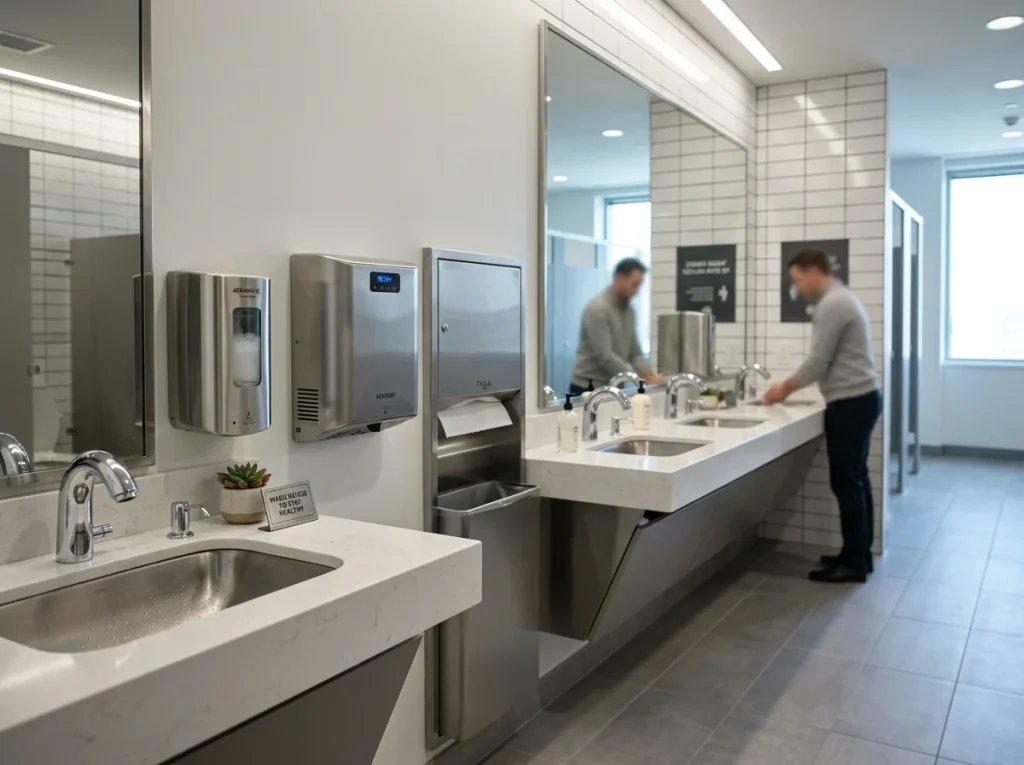 Chinese commercial bathroom accessories supplier - sourcezj