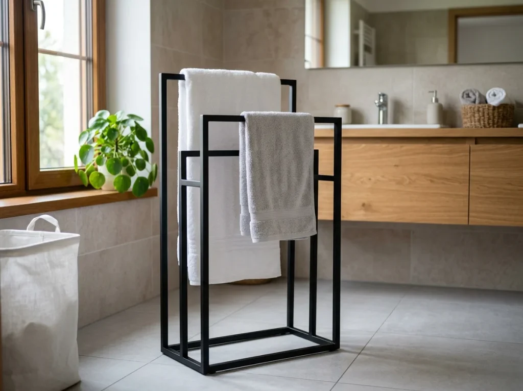 Freestanding towel rack wholesale