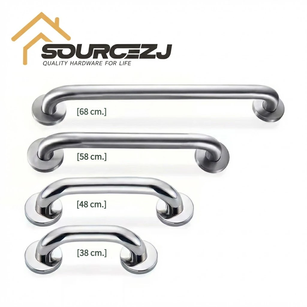 brushed nickel grab bars-7