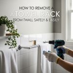 How to Remove a Towel Rack from Wall Safely & Easily