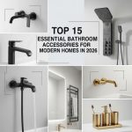 Top 15 Essential Bathroom Accessories for Modern Homes in 2026