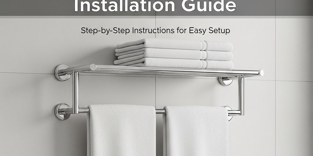 Wall Mounted Heated Towel Drying Rack Installation Guide