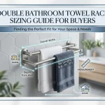 Double Bathroom Towel Rack Sizing Guide for Buyers
