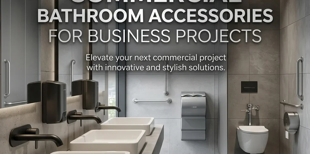 Top Modern Commercial Bathroom Accessories for Business Projects