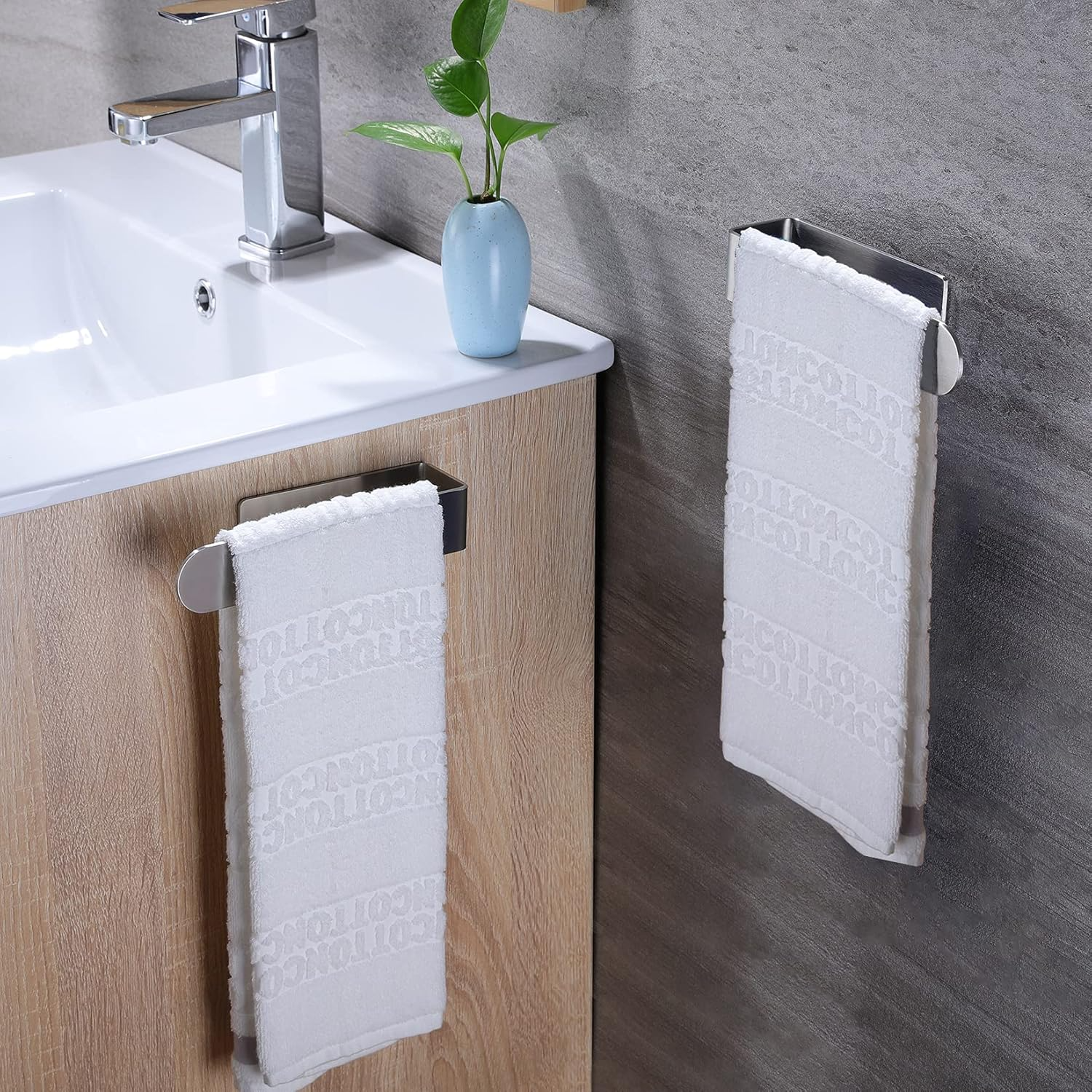 Adhesive Hand Towel Rack-2. Adhesive Hand Towel Rack-2.