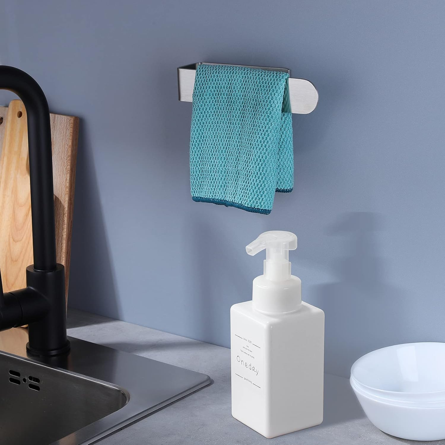 Adhesive Hand Towel Rack-4. Adhesive Hand Towel Rack-4.