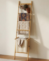 Bamboo Ladder Towel Rack-1. Bamboo Ladder Towel Rack-1.