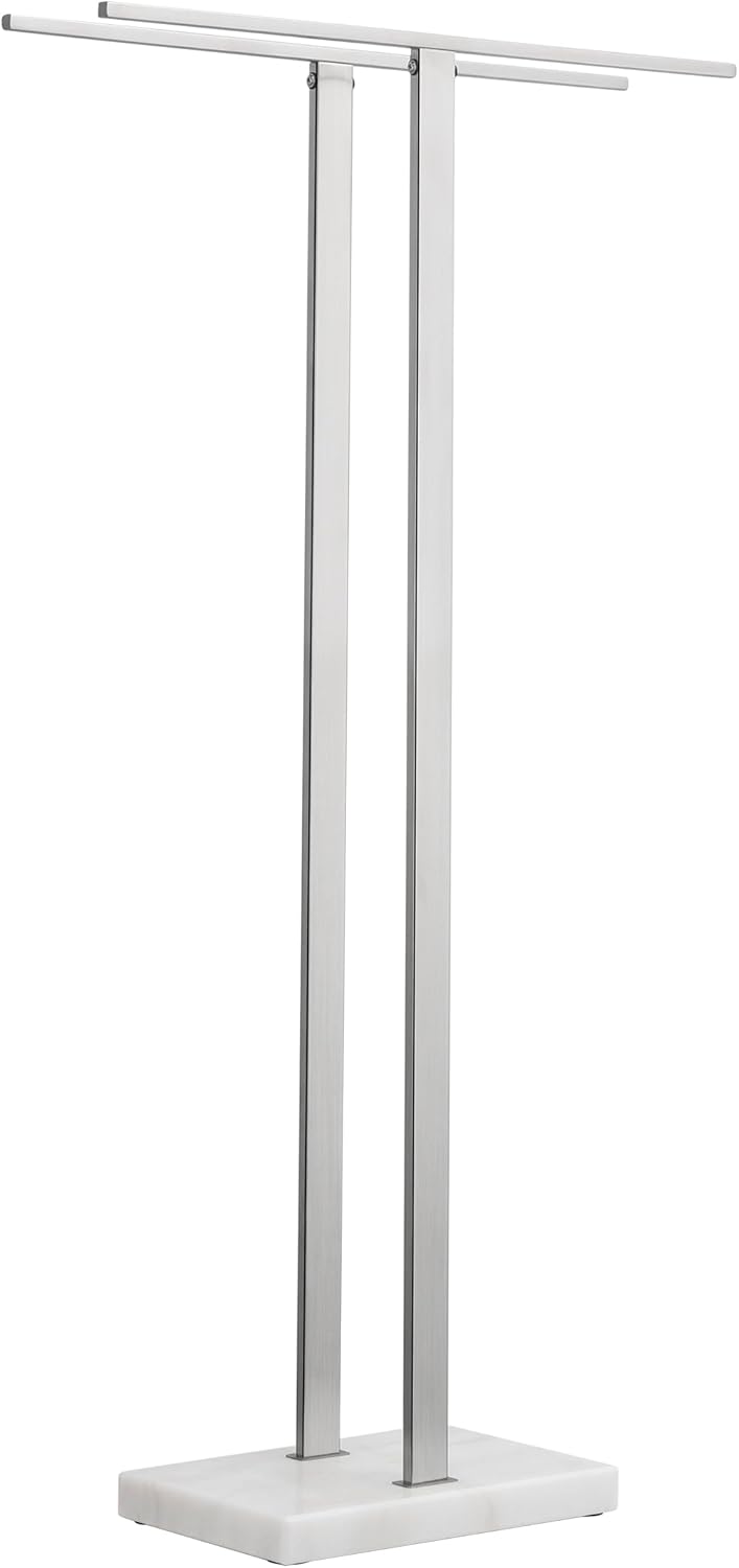 Chrome Freestanding Bathroom Towel Stand-3 Chrome Freestanding Bathroom Towel Stand-3