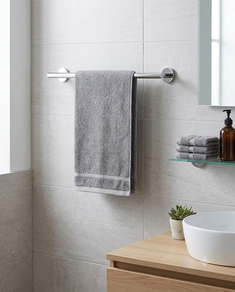 Chrome Hand Towel Rack-4.