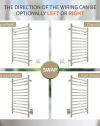 Chrome Heated Bathroom Towel Rack-3.