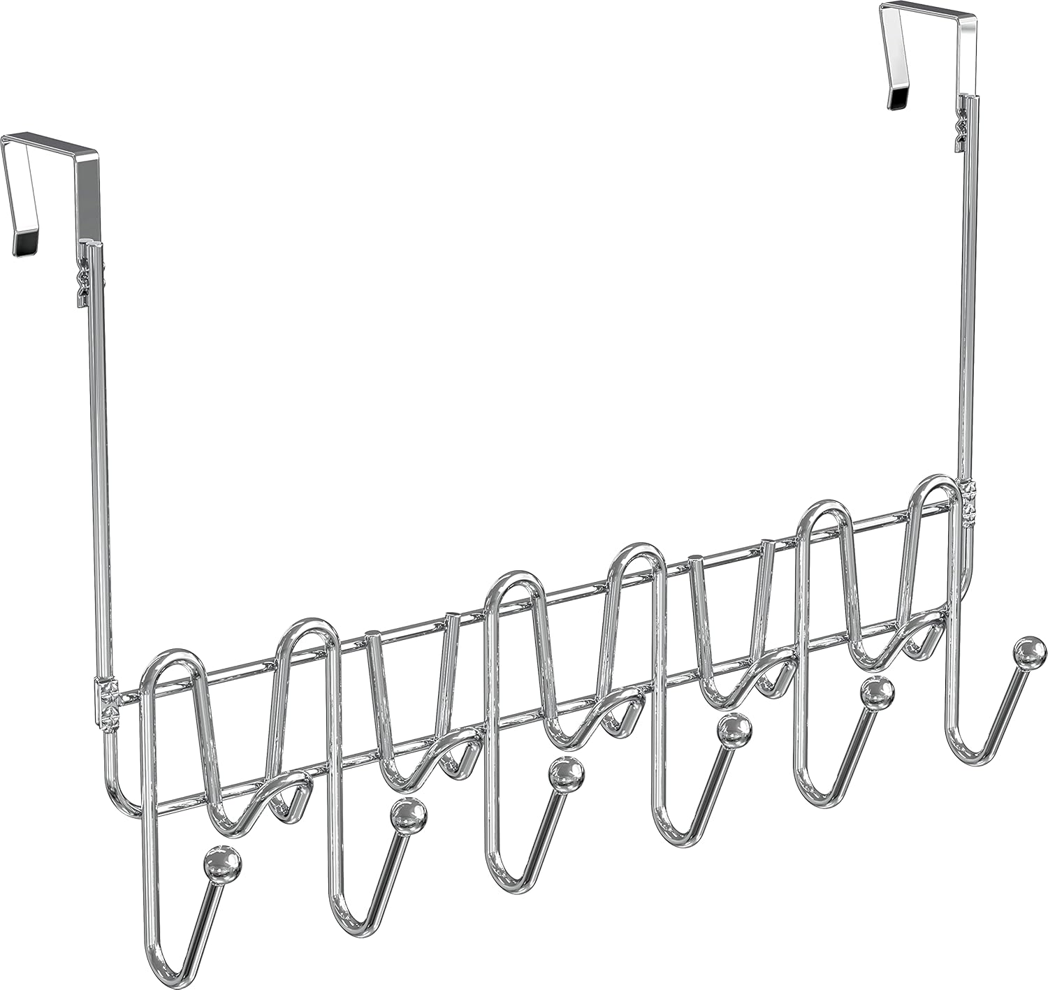Chrome Over Door Towel Rack-1.