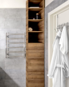 Chrome Over Door Towel Rack-4.