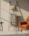 Decorative Ladder Towel Rack-2.