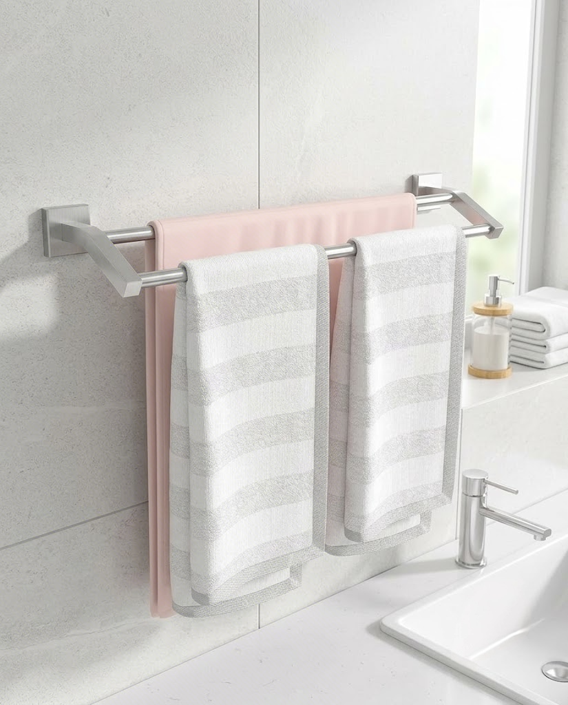 Toallero de baño de doble capa-3.