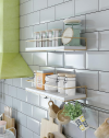 Floating Towel Rack With Shelf-4. Floating Towel Rack With Shelf-4.