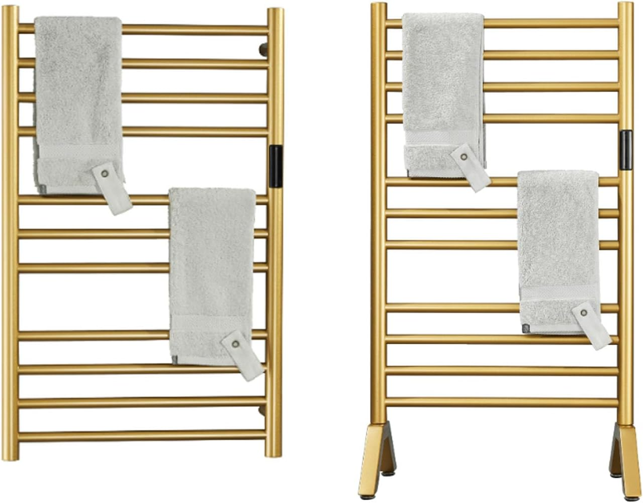 Gold Freestanding Towel Rack-1.