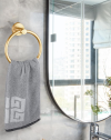Gold Hand Towel Rack-2. Gold Hand Towel Rack-2.