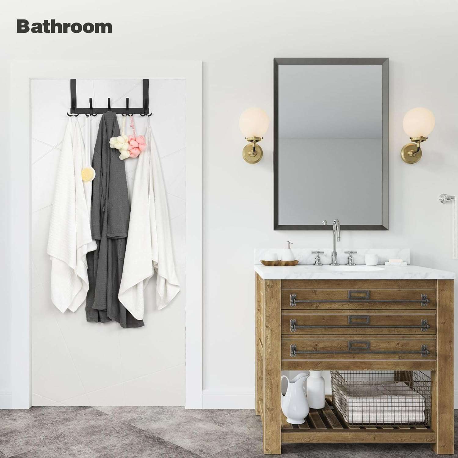 Heavy Duty Towel Hook Rack-4. Heavy Duty Towel Hook Rack-4.