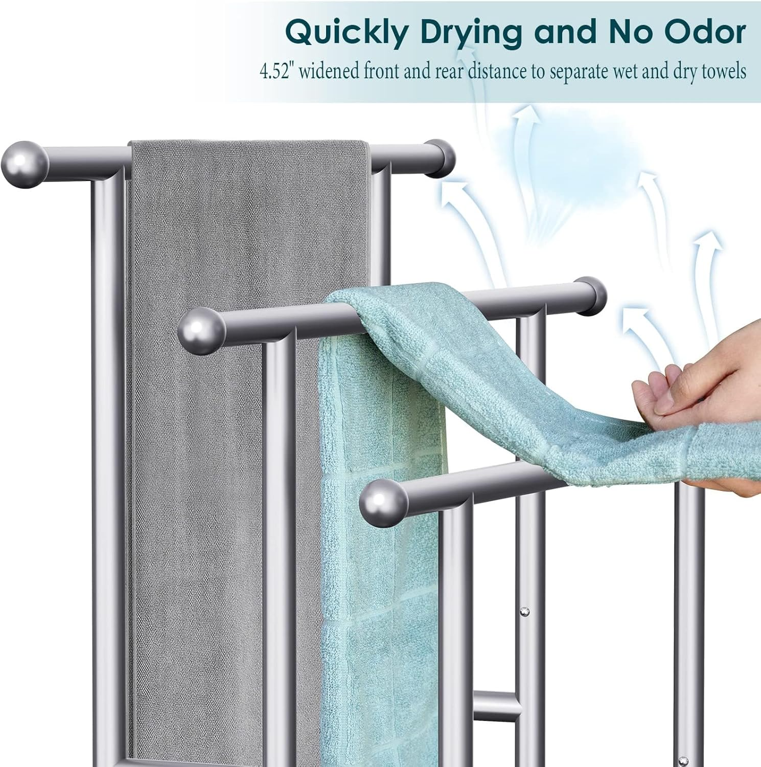 Luxury Ladder Towel Rack-3. Luxury Ladder Towel Rack-3.