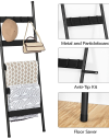 Metal Ladder Towel Rack-3. Metal Ladder Towel Rack-3.