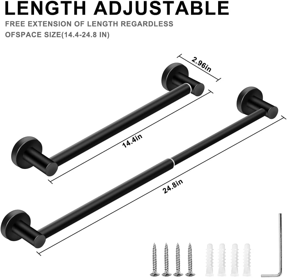 Minimalist Wall Mount Towel Rack-2.
