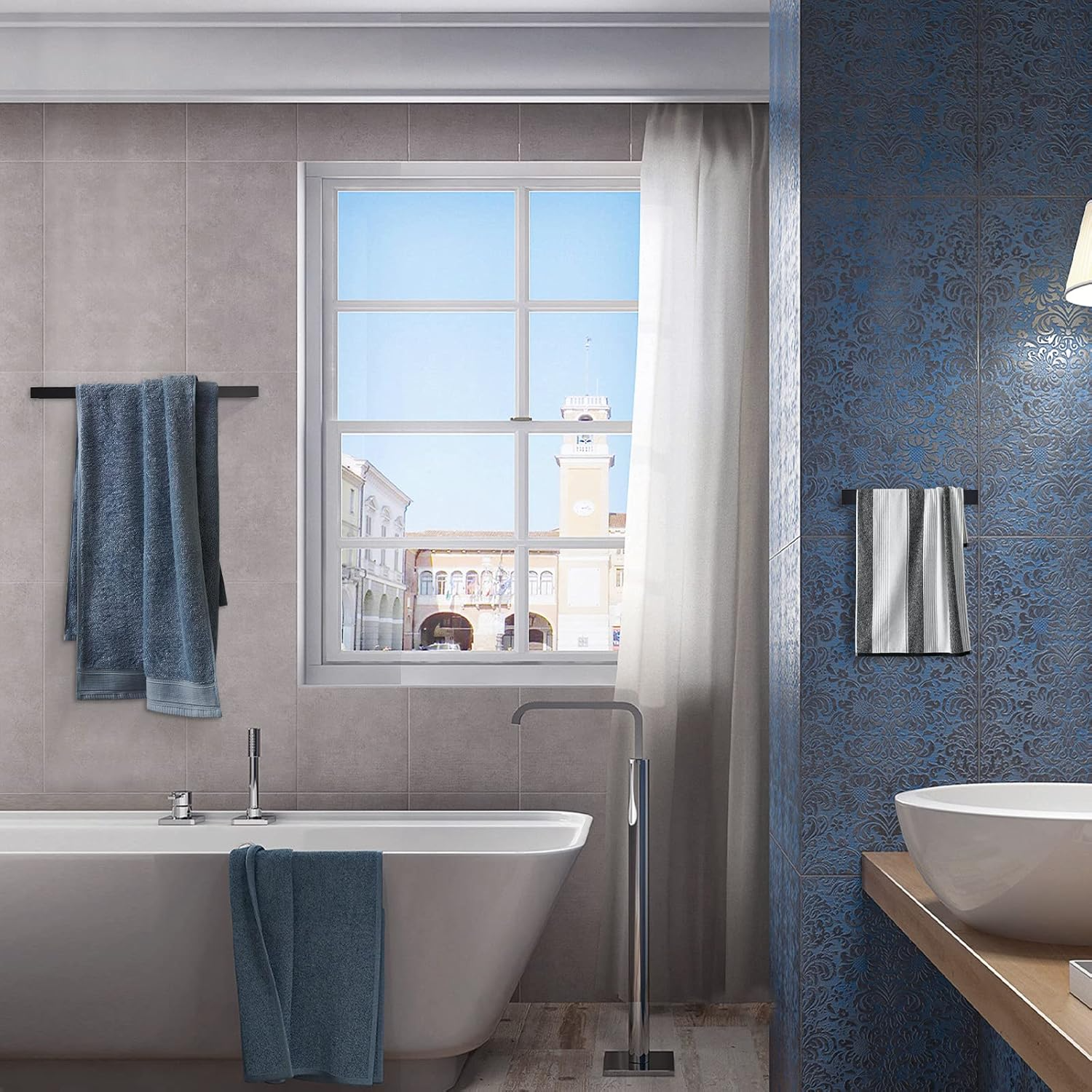 Modern Hand Towel Rack-2. Modern Hand Towel Rack-2.