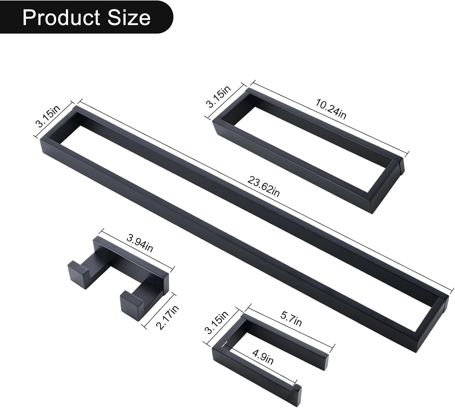 Modern Hand Towel Rack.