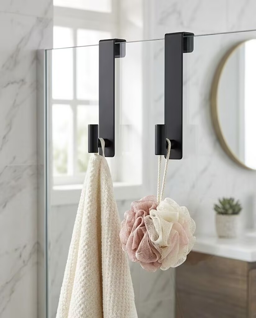 Over Door Bathroom Towel Rack-4.