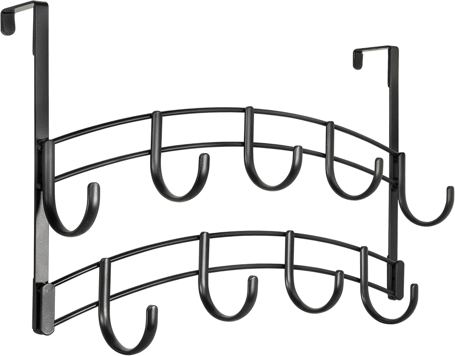 Over Door Towel Rack with Hooks=1.