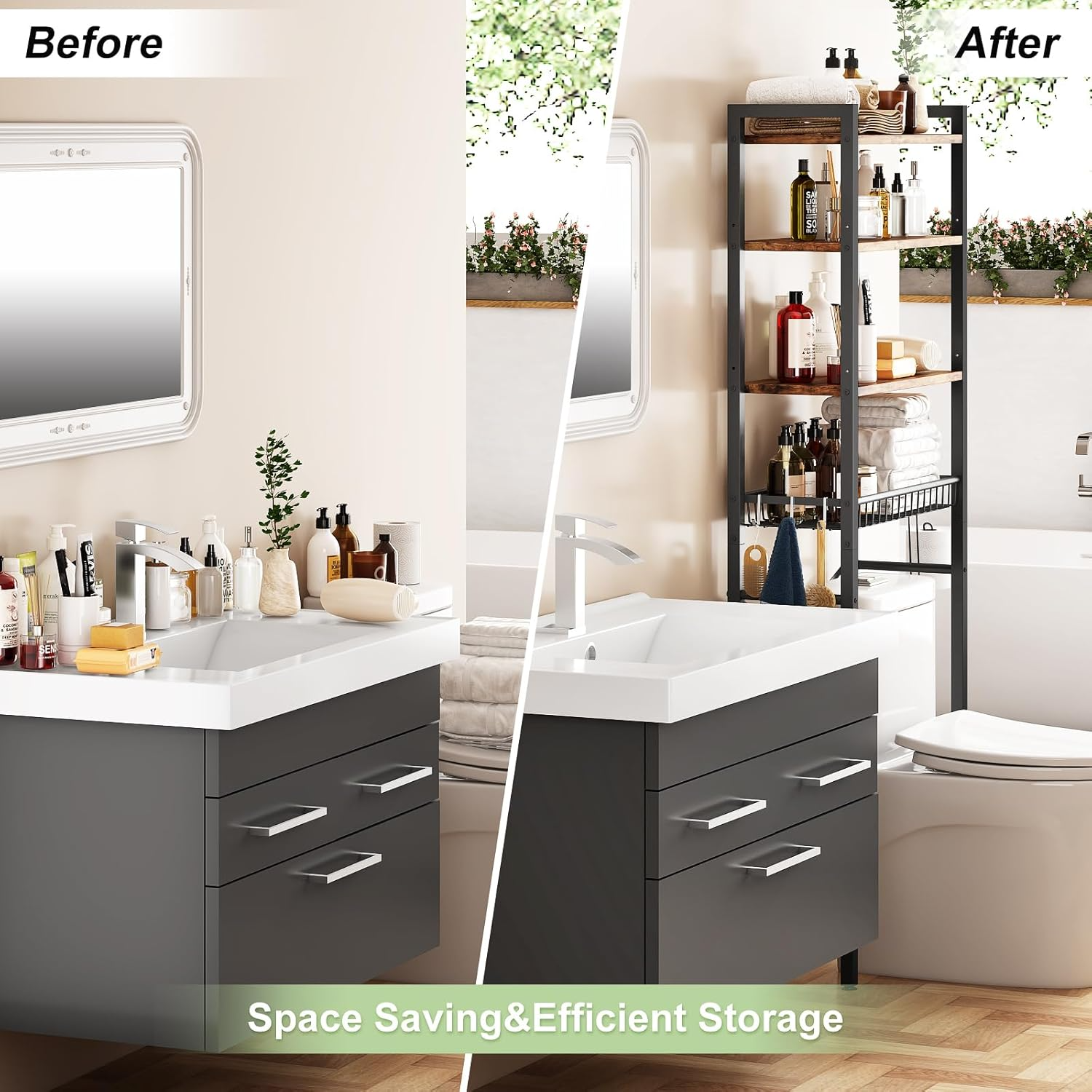 Over Toilet Towel Storage Rack -5. Over Toilet Towel Storage Rack -5.