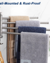 Stainless Steel Multi Towel Rack-3. Stainless Steel Multi Towel Rack-3.