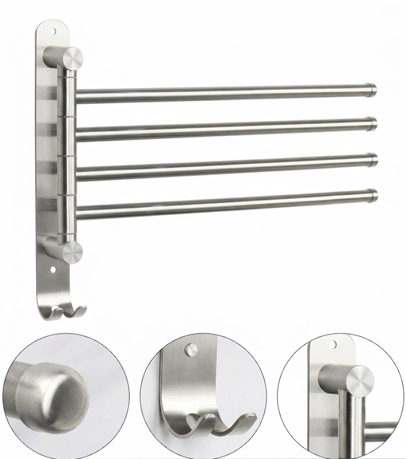 Stainless Steel Multi Towel Rack-4. Stainless Steel Multi Towel Rack-4.