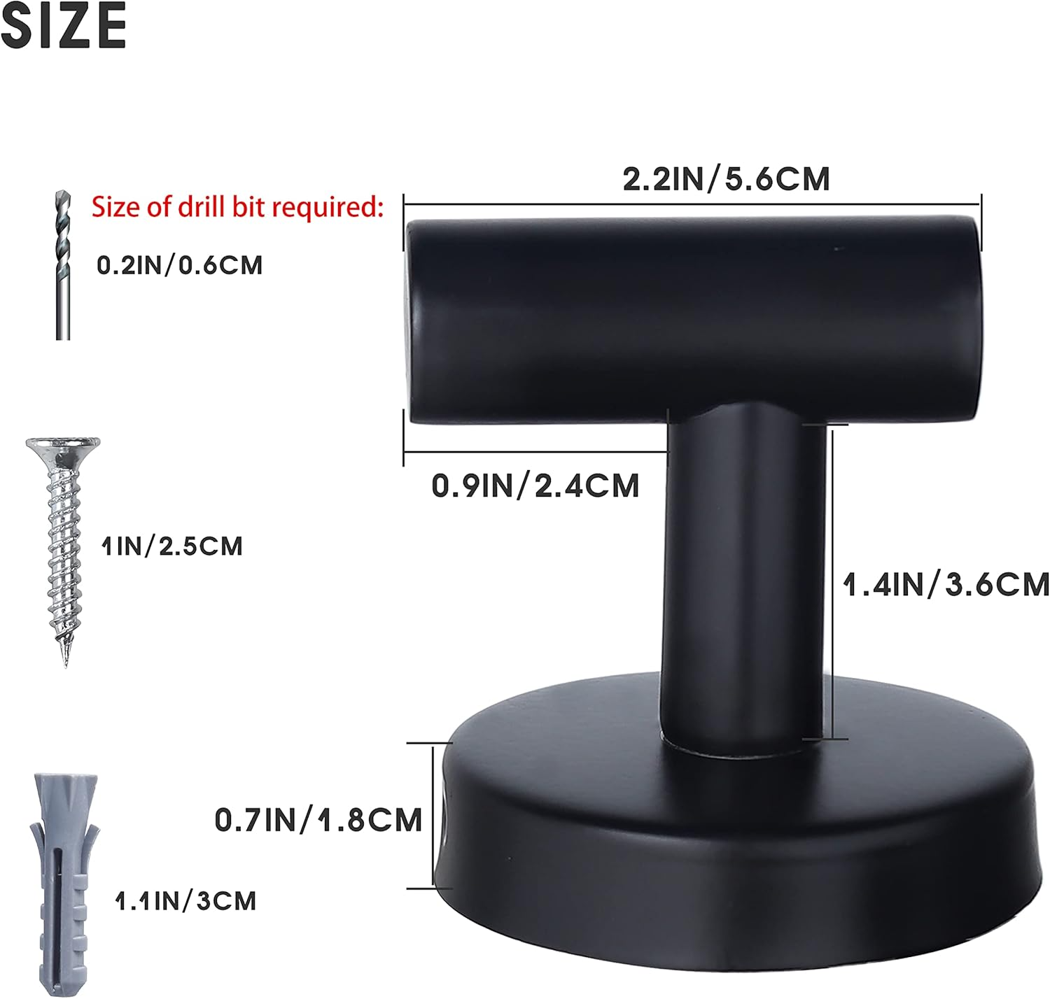 Wall Mounted Bathroom Towel Hook Rack-2. Wall Mounted Bathroom Towel Hook Rack-2.