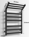 Wall Mounted Electric Heated Towel Rack-2. Wall Mounted Electric Heated Towel Rack-2.