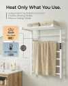 White Heated Towel Rack-2.