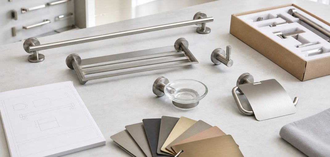Bathroom accessories manufacturer samples for bulk order review