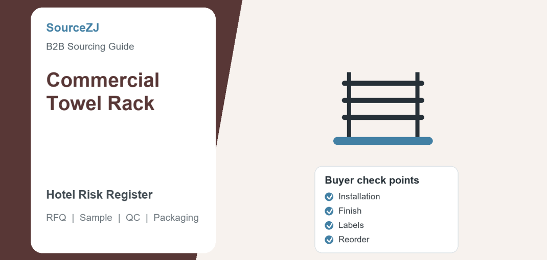 Commercial Towel Rack B2B sourcing guide cover image