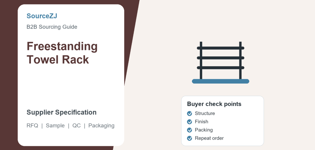 Freestanding Towel Rack B2B sourcing guide cover image