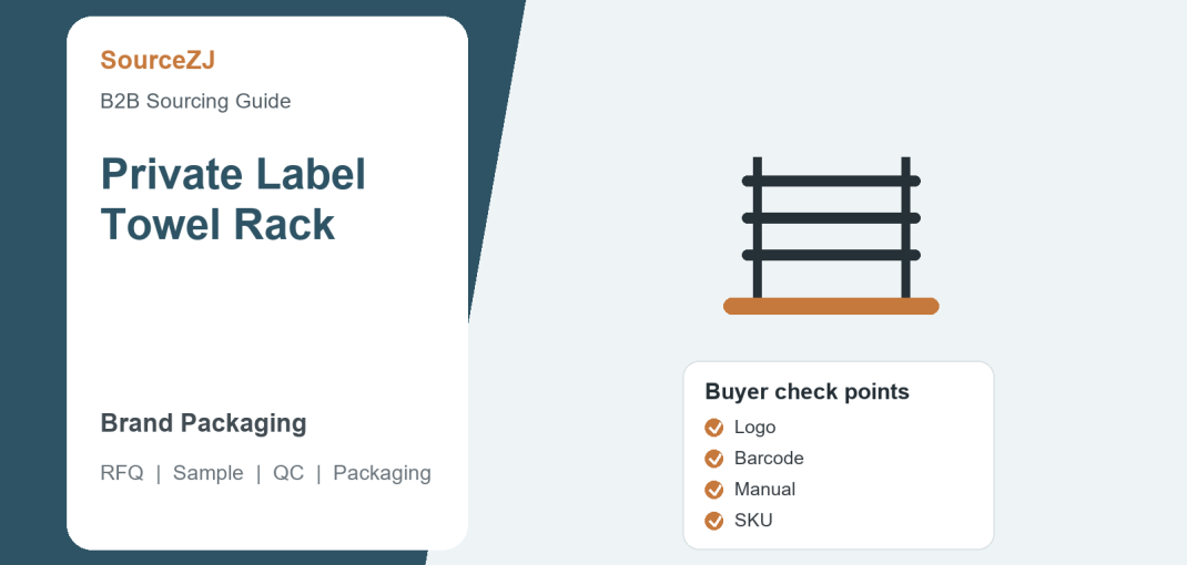 Private Label Towel Rack B2B sourcing guide cover image